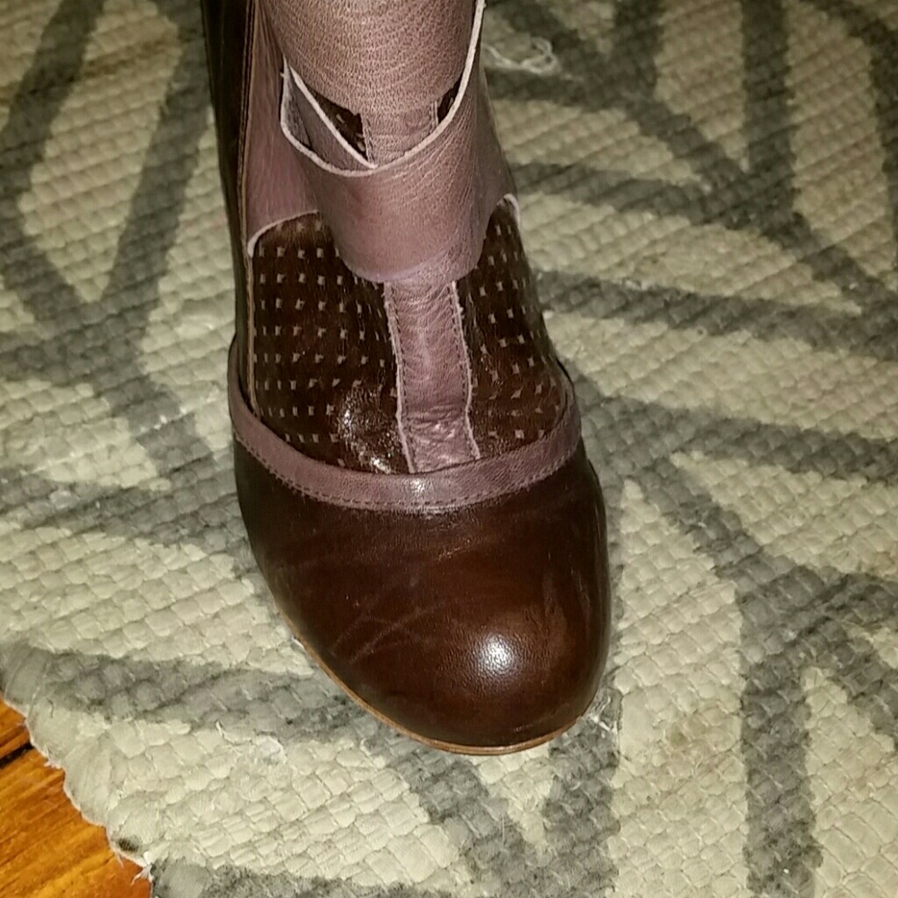 Jeffrey Cambell leather boots size EU 37 USA 7 - Picture 3 of 7